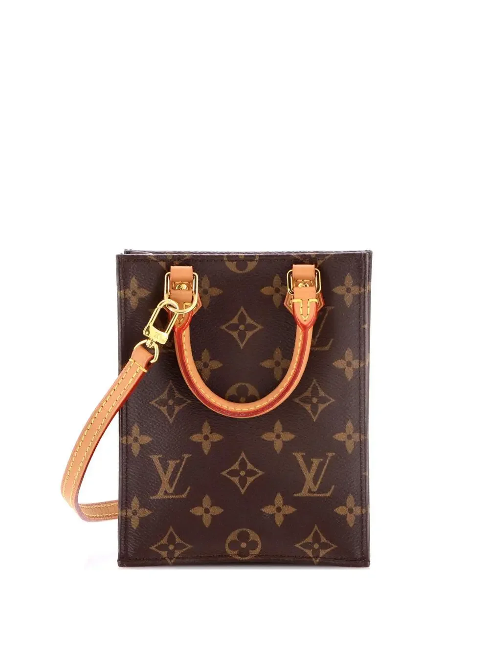 Louis Vuitton Petit Sac Plat Bag Canvas #237738L18B